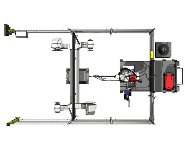 Indexing Headstock Tailstock Robot Overhead